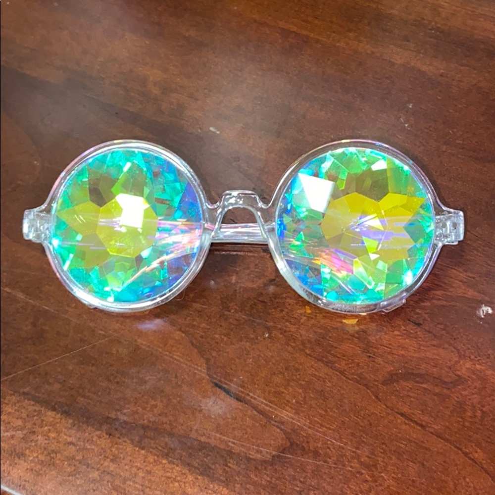 Kaleidoscope glasses